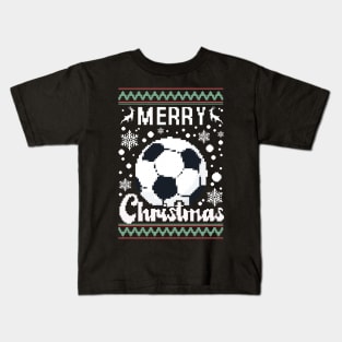 Christmas football lover Kids T-Shirt